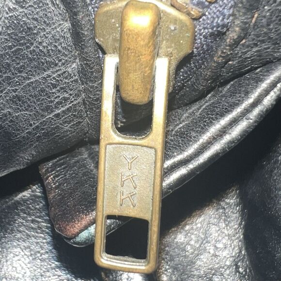 David Moore Leather Jacket Men’s 2XL Y2K Streetwear Black Fall Outerwear - Picture 10 of 16